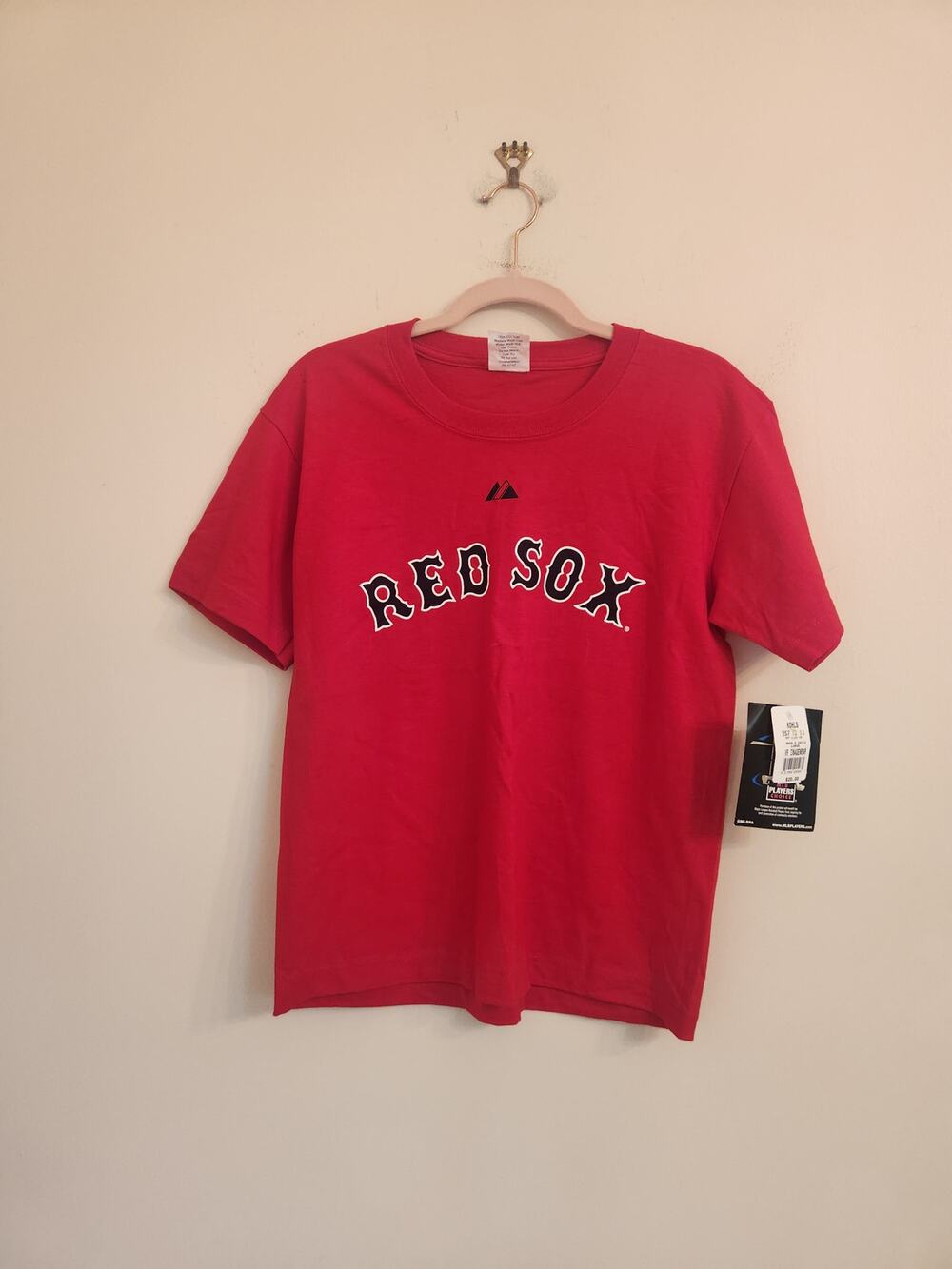 NWT Red Sox Women's Red T Shirt L